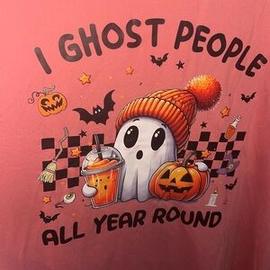 COPY - BNWOT I Ghost 👻 People All Year Round 3XL T-Shirt DTF print & this is th…